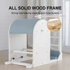 Ladder Barrel Rubberwood