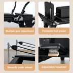 Aluminum alloy full track core bed