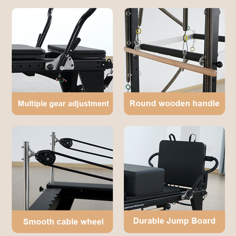 Aluminum alloy full track half-tower