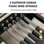 Aluminum alloy full track core bed