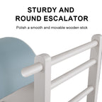 Ladder Barrel Rubberwood