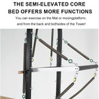 Aluminum alloy full track half-tower