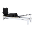 Aluminum studio pilates reformer machine for commercial and home gym use black