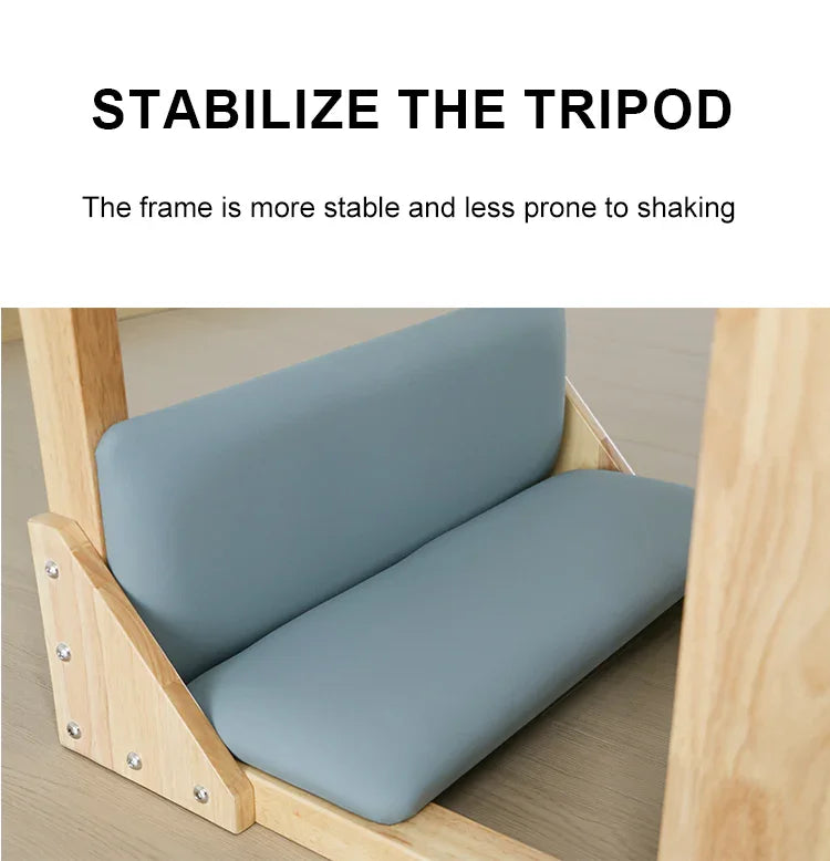 Joyrider Ladder Barrel stabilize the tripod, The frame is more stable and less prone to shaking