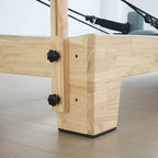 Joyrider pilates reformer soolid wood frame with fine joints H60