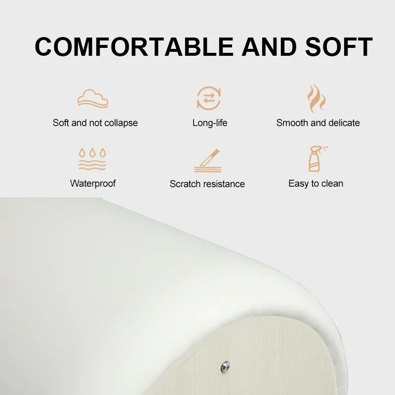 Ladder barrel  features of comfortable and soft, soft and not collapse, long life, smooth and delicate, waterprof, scratch resistance, easy to clean