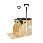 Pilates Wunda Chair - Split Pedal Stability Chair with Handles | W60 3d site angle view