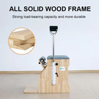 Pilates Wunda Chair - Split Pedal Stability Chair with Handles | W60 Professional Wooden exercise machine with a focus on the solid wood frame