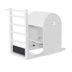 Ladder Barrel Rubberwood
