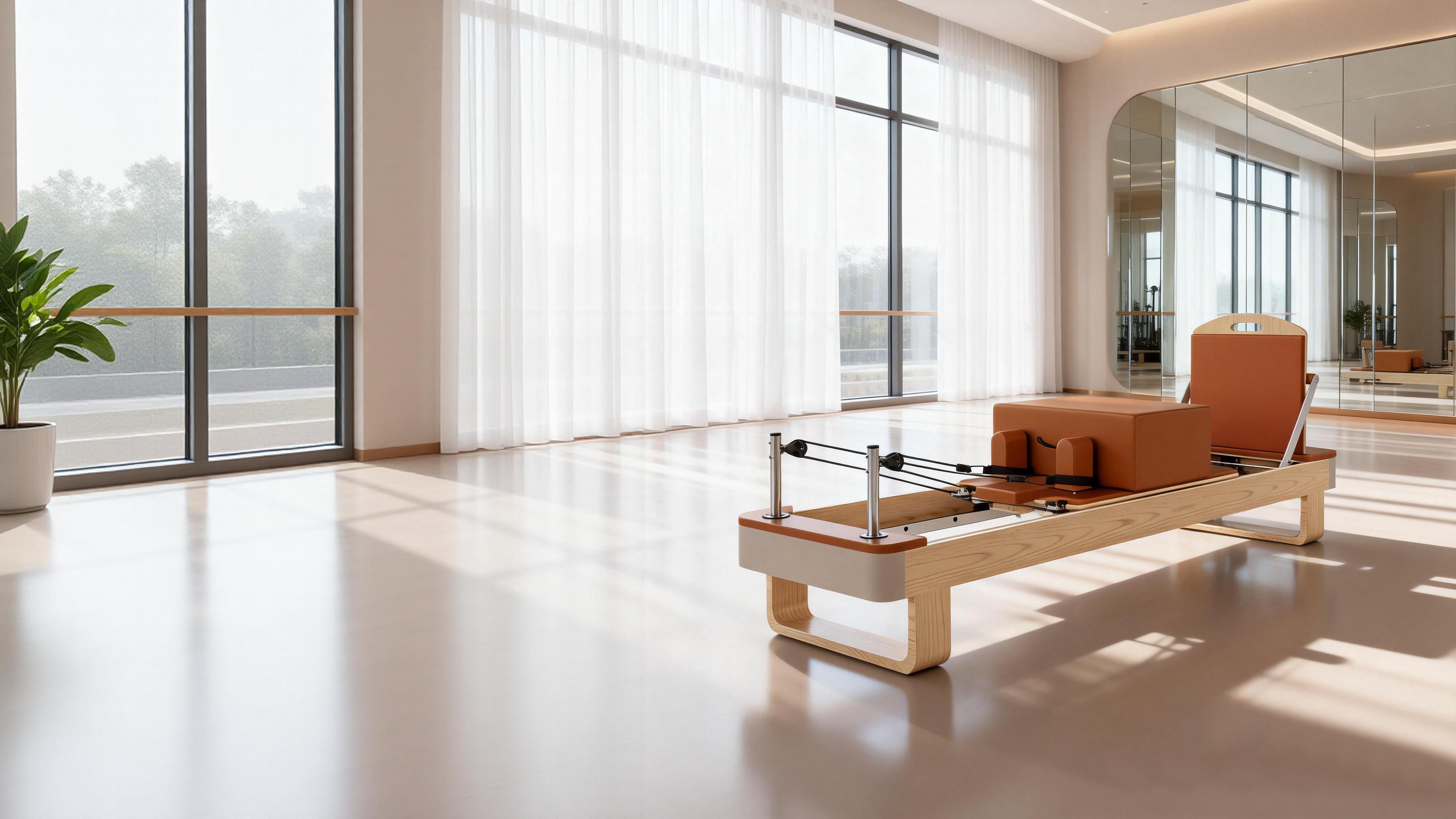 Premium Pilates Reformer - North American Maple Wood with German Springs